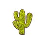 Wallity Cactus Accesorio decorativo de pared Verde y Blanco